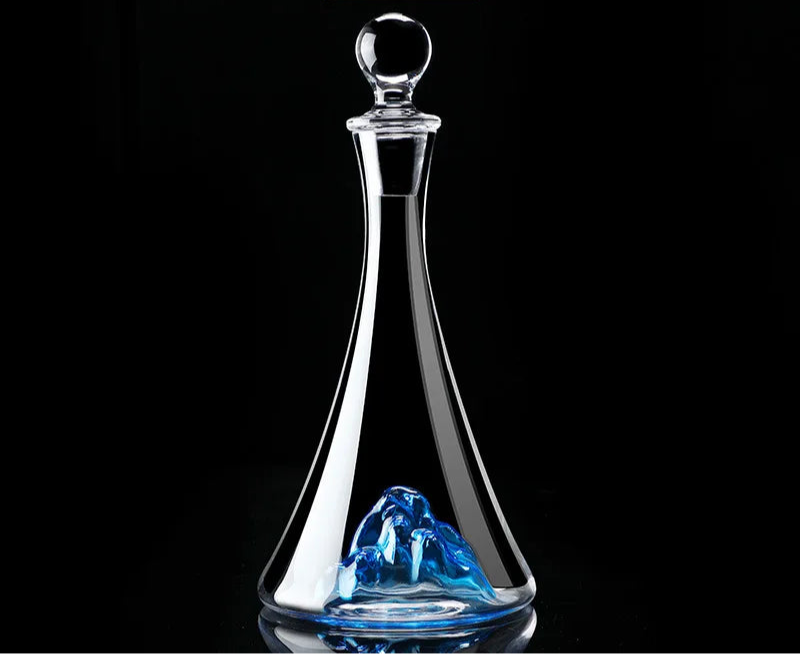 Aerador rápido do vinho do vidro, Filtro de vinho tinto, Creative Wine Dispenser, Luxo acessível, Cachoeira para casa, Europeu
