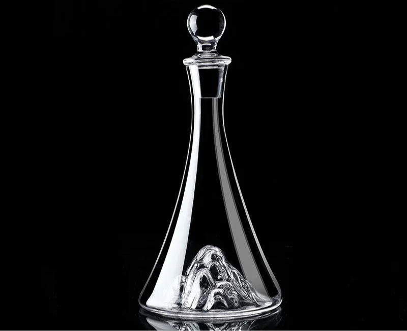 Aerador rápido do vinho do vidro, Filtro de vinho tinto, Creative Wine Dispenser, Luxo acessível, Cachoeira para casa, Europeu