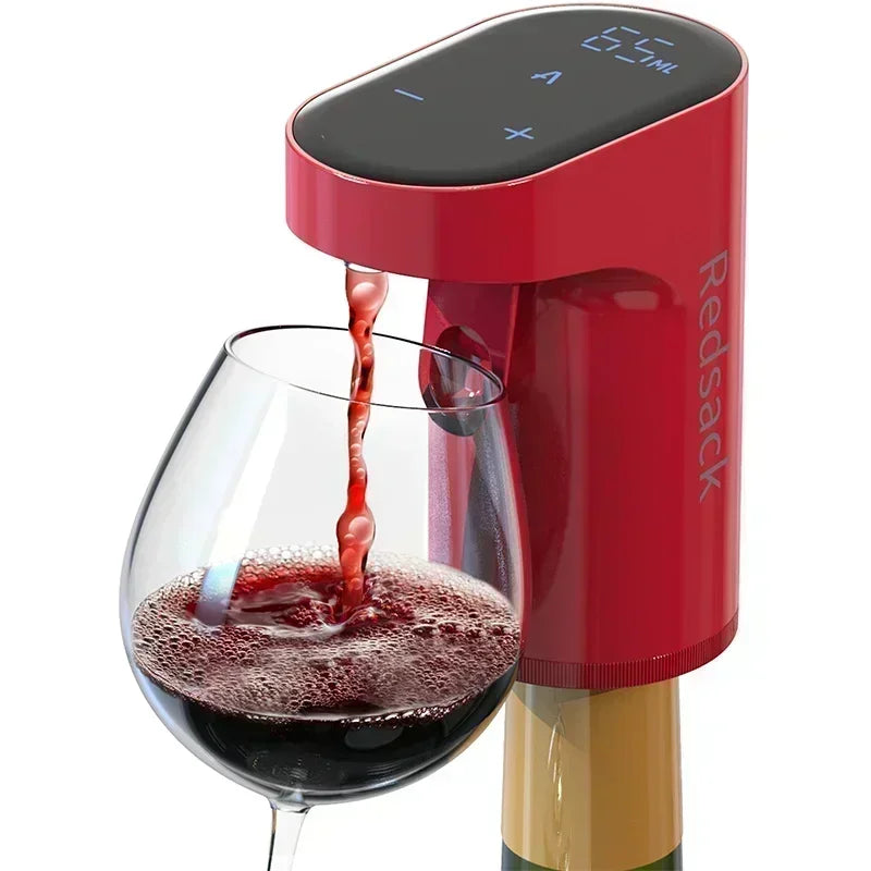 Bomba elétrica automática sem toque para bebidas, uísque, dispensador de bebidas alcoólicas