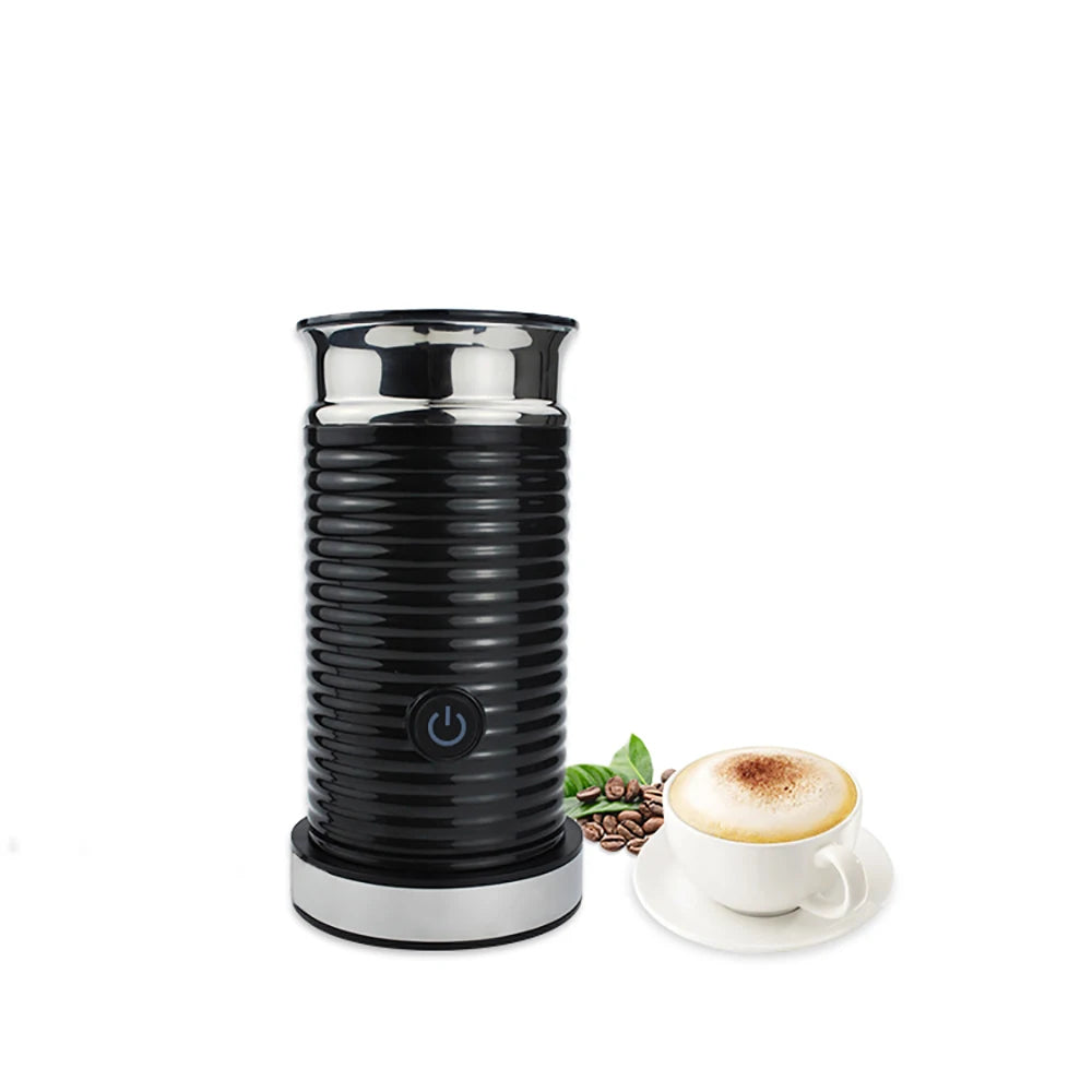 Espumador elétrico automático de leite, frio e quente, efeito duplo, máquina de espuma multifunções, cappuccino e chocolate, 220V, 500W
