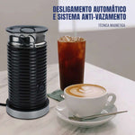 Espumador elétrico automático de leite, frio e quente, efeito duplo, máquina de espuma multifunções, cappuccino e chocolate, 220V, 500W