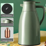 garrafa termica Xiaomi 2L garrafa termica cafe garrafa térmica de água Coffee Thermos Household Digital Display Glass Liner Vacuum Frascos Garrafa De Água De Grande Capacidade Cozinha Chaleira Térmica