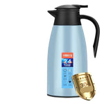 Xiaomi 2l garrafa de café térmica frascos de vácuo de aço inoxidável escritório café quente garrafa térmica isolamento chaleira água quente pote térmico