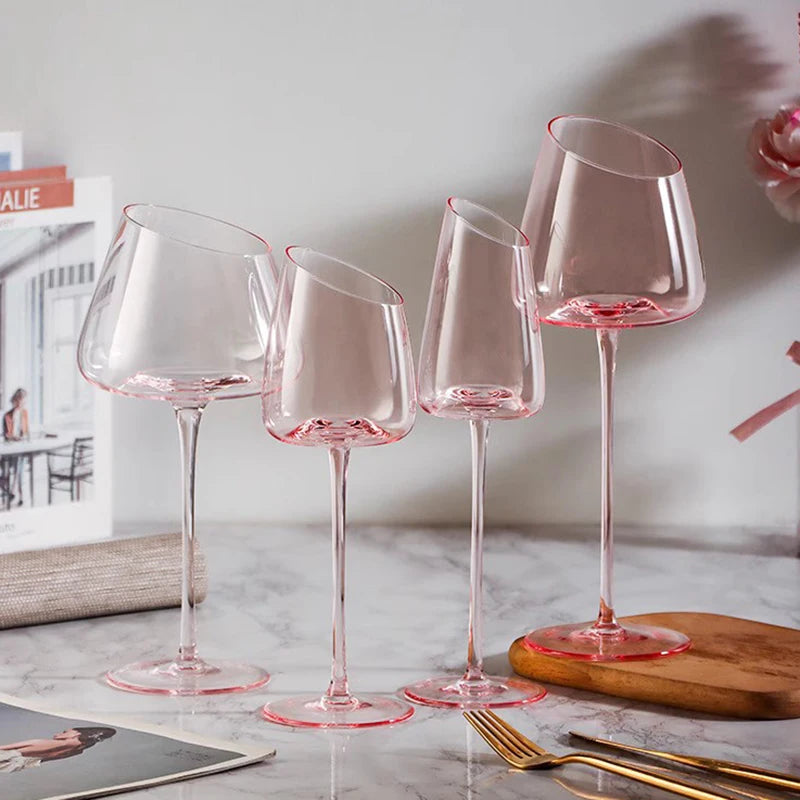2 peças copo de vinho artesanal vidro de vinho tinto arte grande barriga degustação copo ultra-fino cristal borgonha bordeaux taça copos de vidro