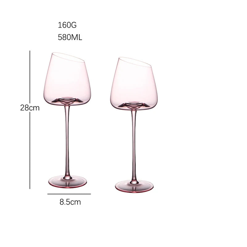 2 peças copo de vinho artesanal vidro de vinho tinto arte grande barriga degustação copo ultra-fino cristal borgonha bordeaux taça copos de vidro