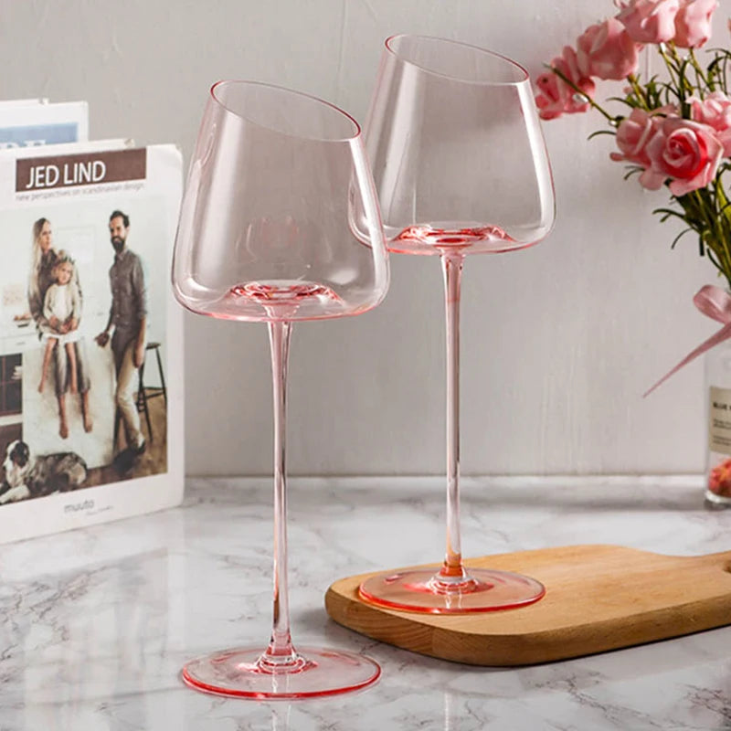 2 peças copo de vinho artesanal vidro de vinho tinto arte grande barriga degustação copo ultra-fino cristal borgonha bordeaux taça copos de vidro