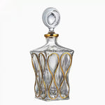 Vidro De Vinho Tinto Dourado De Cristal, Copo De Vinho De Pé Alto, Conjunto De Vinho High-End, Caixa De Presente