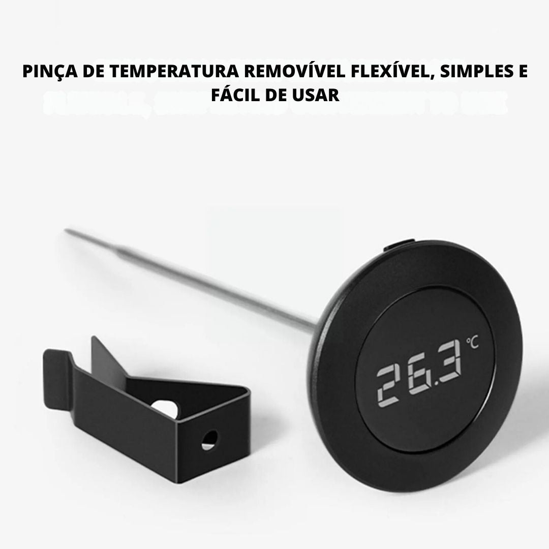 Timemore-Little T Thermo Termômetro Digital, Thermo Detertor, termômetro portátil, ferramentas de café Thermome, Art Maker, café Latte, Q1T3