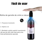 Rolha De Garrafa De Vinho Reutilizável, Rolhas De Preservador De Vinho, Vácuo real, Manter fresco, Melhores presentes para amantes de vinho