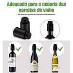 Rolha De Garrafa De Vinho Reutilizável, Rolhas De Preservador De Vinho, Vácuo real, Manter fresco, Melhores presentes para amantes de vinho