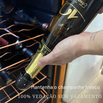 Novo 2 pçs vácuo tampa de garrafa de vinho tinto rolha silicone selado garrafa de champanhe vácuo rolha reter frescura vinho plug barra ferramentas