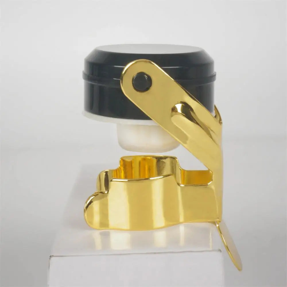 Aço inoxidável Champagne Stopper Selador de garrafas, Pressão embutida, Vinho Espumante, Bancada de Cava, 1 pc, 3 pcs, 5pcs