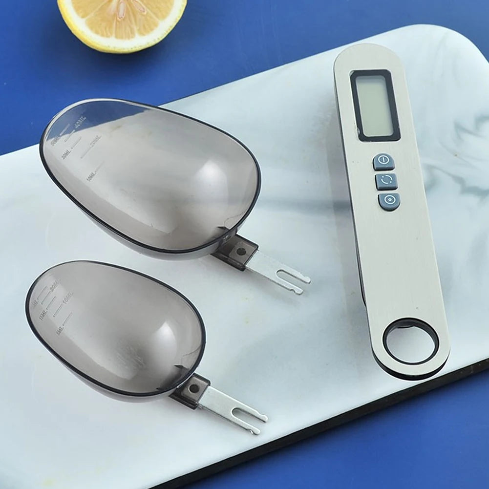 500g/0.3g lcd digital cozinha escala alimentos escala de medição colher de café escala eletrônica comida peso volumn colher cozinha ferramenta