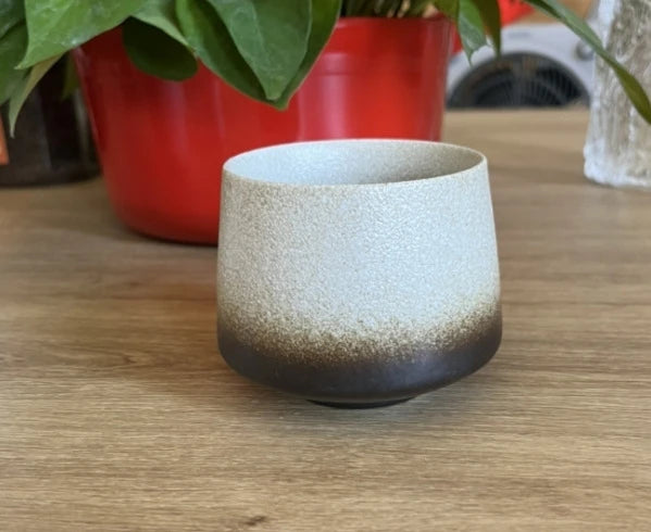 Xícara de café cerâmica grossa vintage, Copo único bebendo do agregado familiar, Cozinhar copos de chá ao redor do fogão
