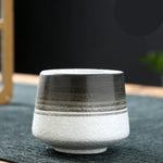 Xícara de café cerâmica grossa vintage, Copo único bebendo do agregado familiar, Cozinhar copos de chá ao redor do fogão