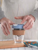304 aço inoxidável portátil filtro de café gotejamento suporte de chá de café reutilizável caneca gotejador de café conjunto de xícara de chá pote coffeeware